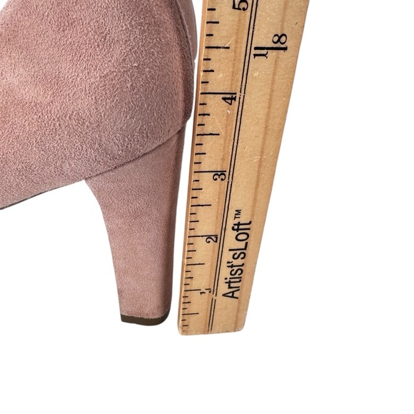 Michael Kors Milly Flex Beige Suede Heel Pumps Size 10 Chiccore - Picture 9 of 15